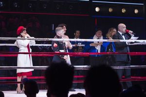 Corporal Kyle Carpenter and the cast of "Rocky" @ BroadwayWorld Corporal Kyle Carpenter and the cast of "Rocky" Photo