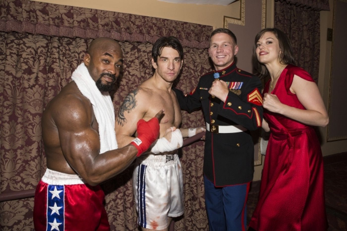 Photo Coverage: Medal of Honor Recipient Corporal Kyle Carpenter Visits ROCKY  Image