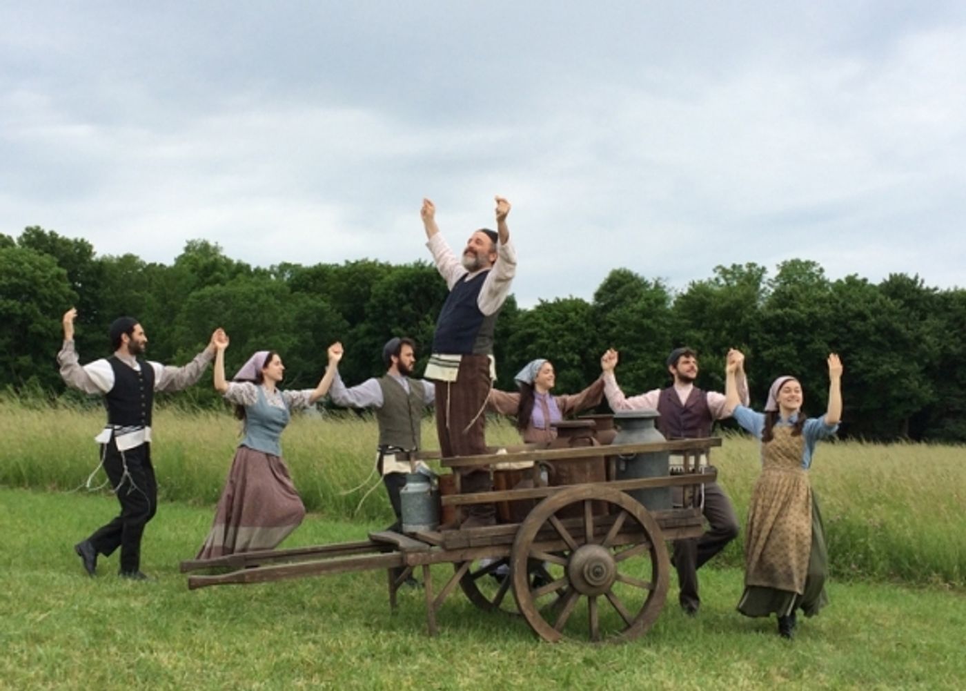 Photo Flash: Sneak Peek at Adam Heller and the Cast of Goodspeed's FIDDLER ON THE ROOF  Image