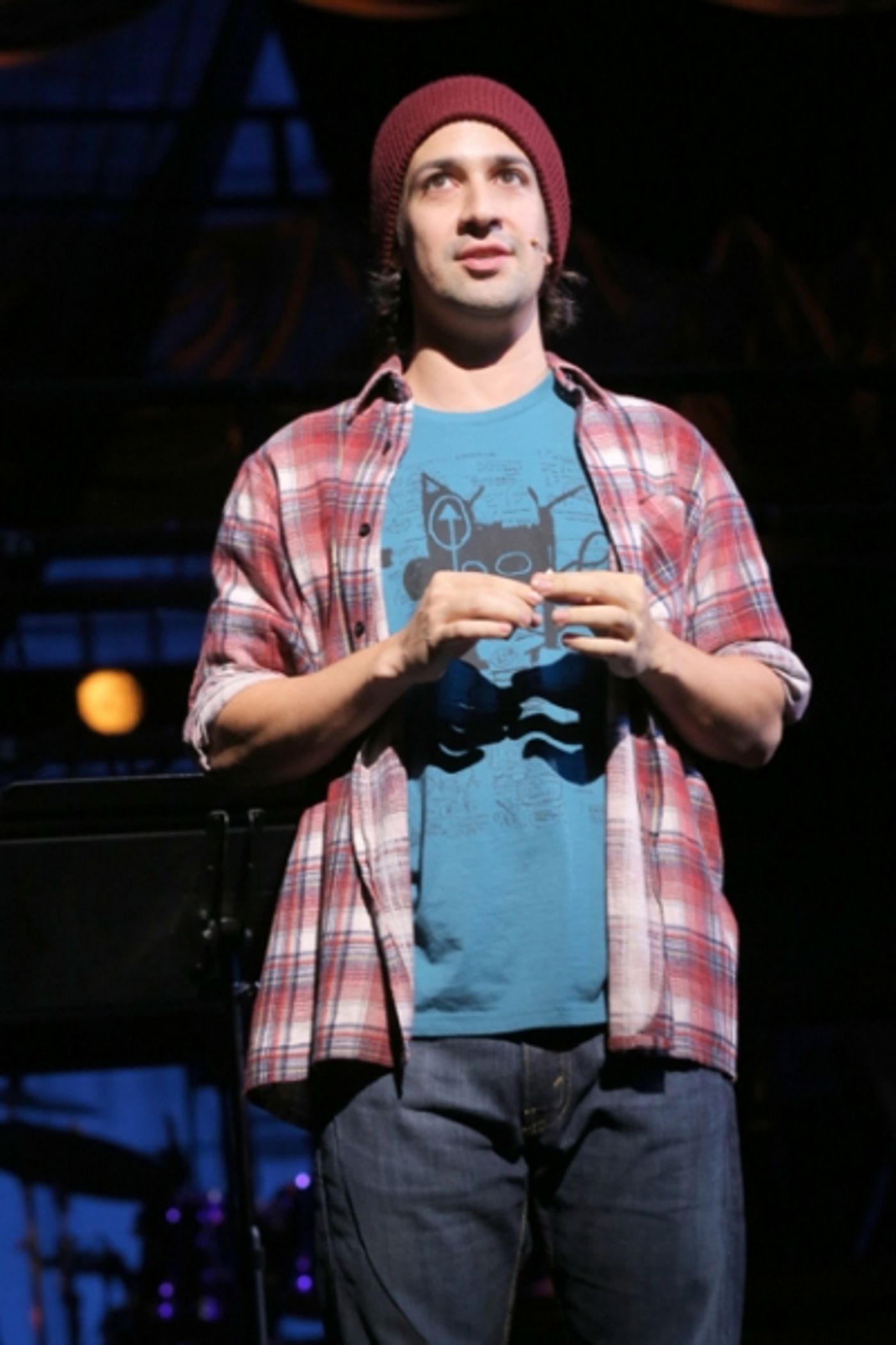 Photo Flash: First Look at Lin-Manuel Miranda, Leslie Odom Jr. and Karen Olivo in Encores! TICK, TICK... BOOM!  Image