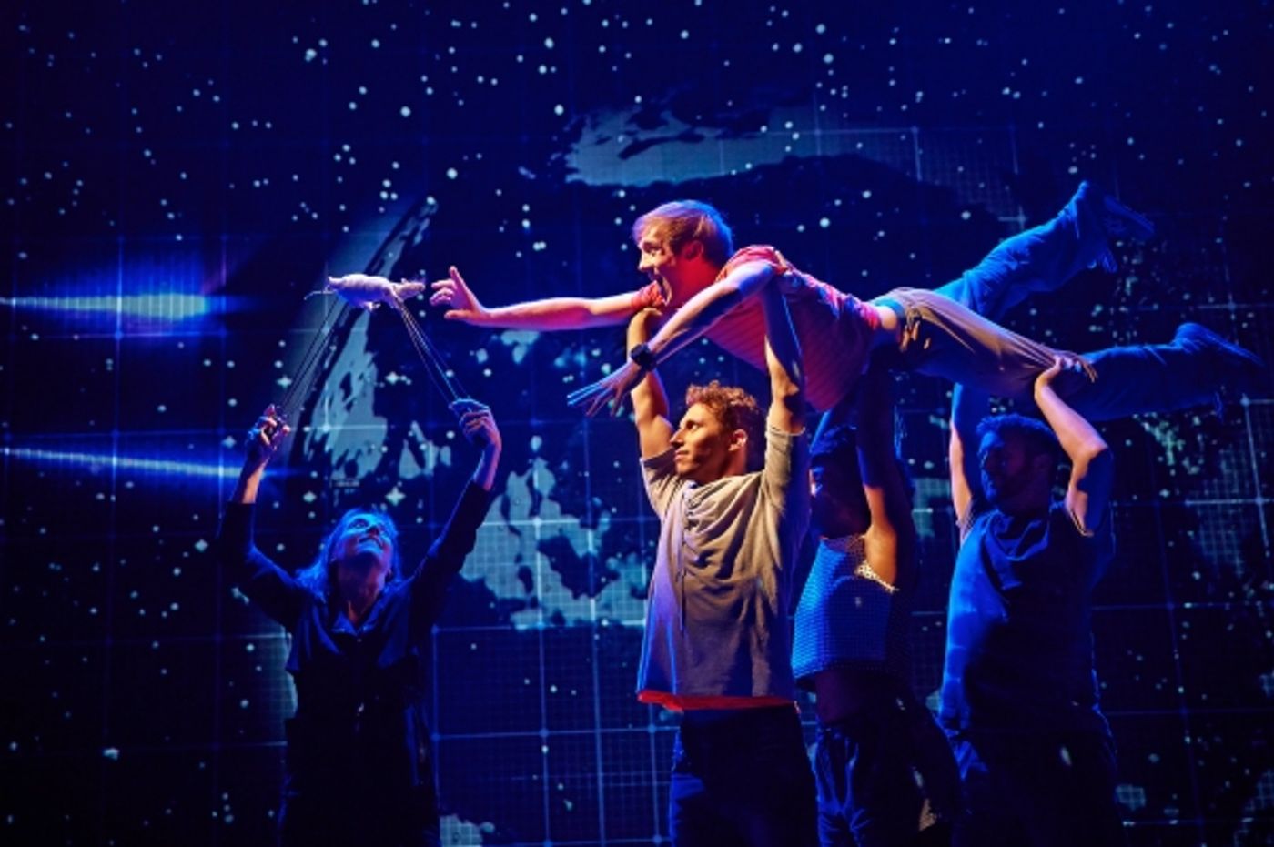 Photo Flash: First Look at West End Return of THE CURIOUS INCIDENT OF THE DOG IN THE NIGHT-TIME  Image