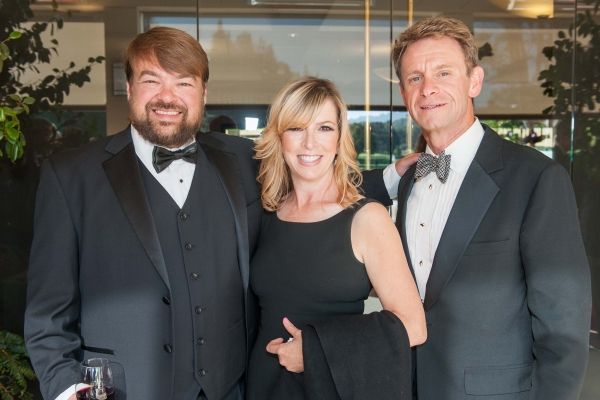 Entrepeneur Peter Sawyer, Michele Huertas of Tiffany & Co., George Huertas of Merrill Photo