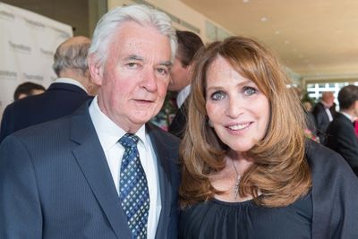 Mark Lewis and TheatreWorks Trustee Barbara Shapiro Photo