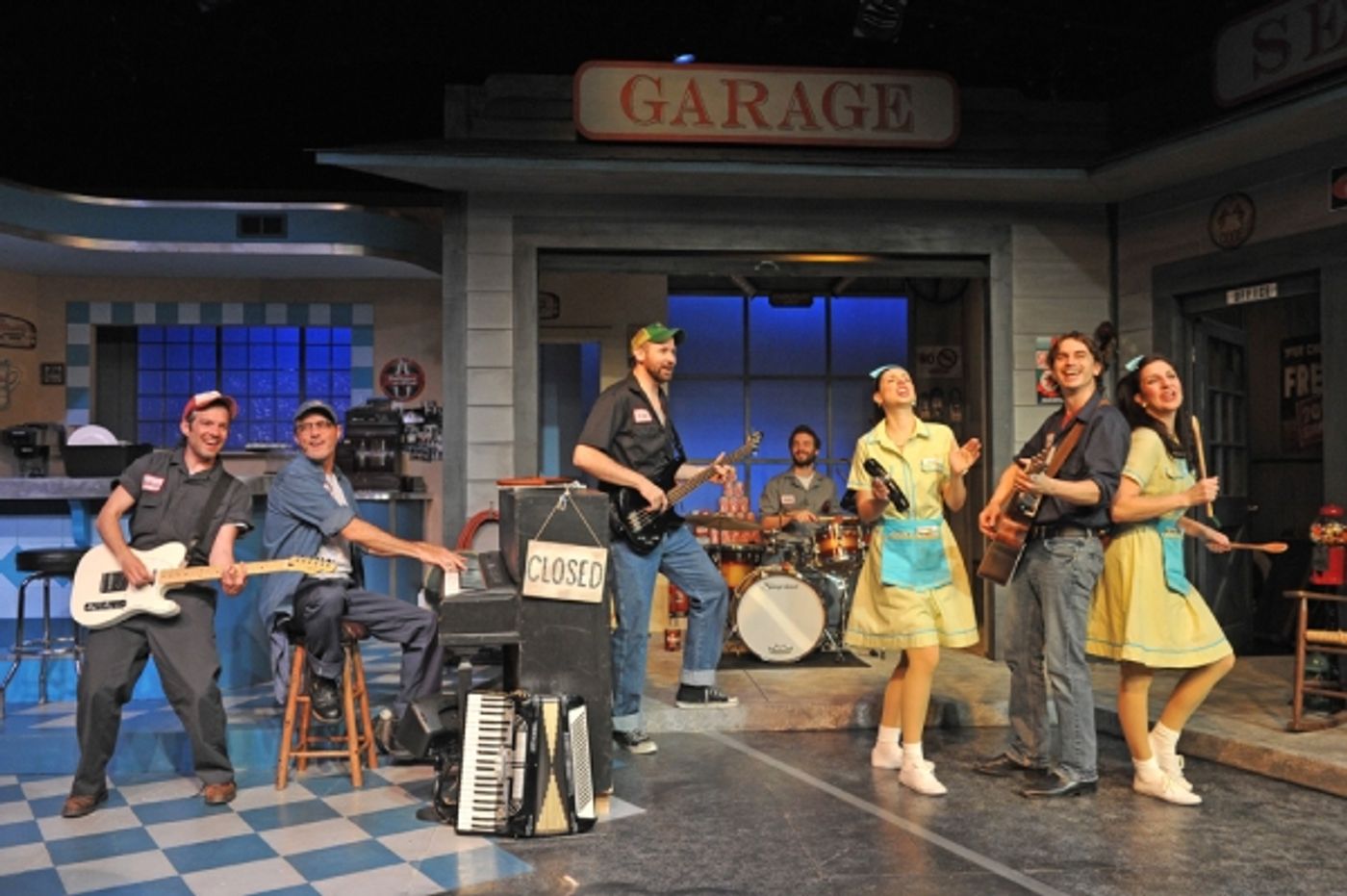 Photo Flash: First Look at Sierra Rep's PUMP BOYS AND DINETTES Photo Flash: First Look at Sierra Rep's PUMP BOYS AND DINETTES Image