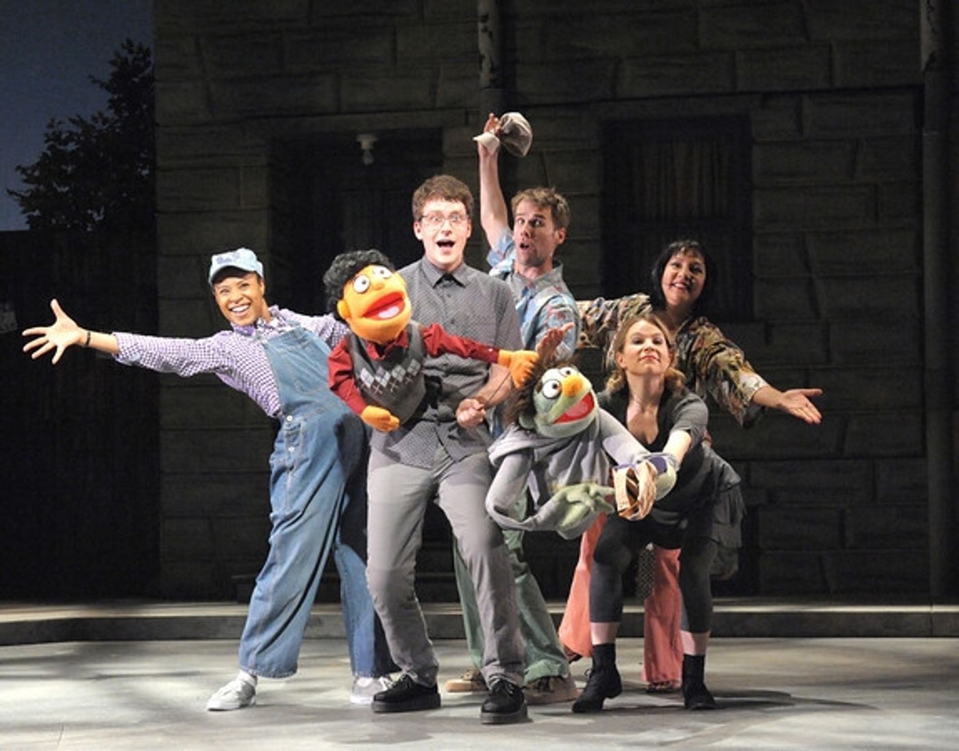 Photo Flash: First Look at Sam Ludwig, Rachel Zampelli & The Cast of Olney Theatre Center's AVENUE Q  Image