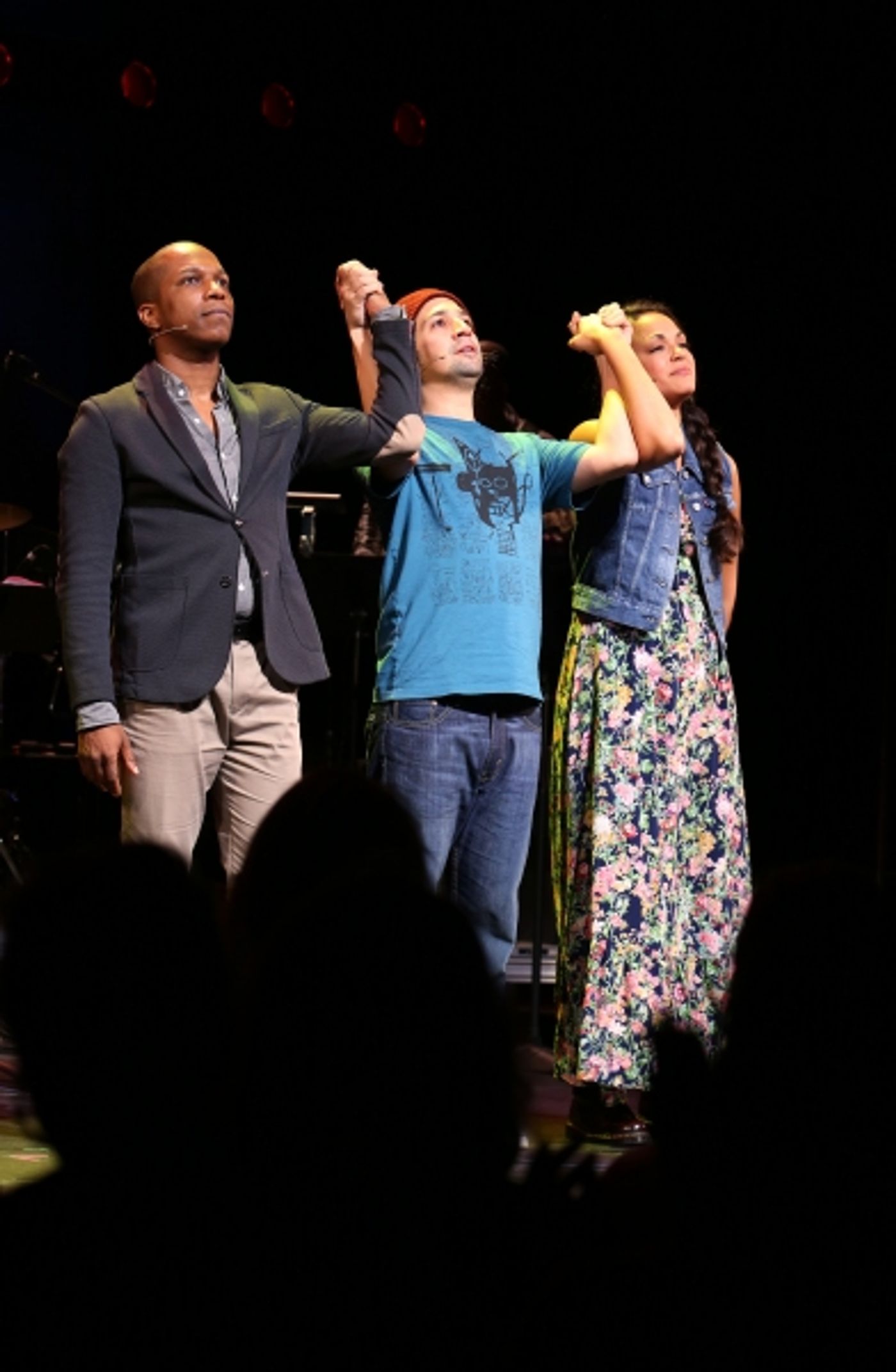 Photo Coverage: Lin-Manuel Miranda, Leslie Odom Jr. and Karen Olivo Take Opening Night Bows in TICK, TICK... BOOM!  Image