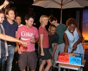 Curtis Holbrook, James Snyder, Marc delaCruz, Miguel Cervantes, Jerry Dixon, Jenn Colella, Idina Menzel and LaChanze @ BroadwayWorld Curtis Holbrook, James Snyder, Marc delaCruz, Miguel Cervantes, Jerry Dixon, Jenn Col Photo