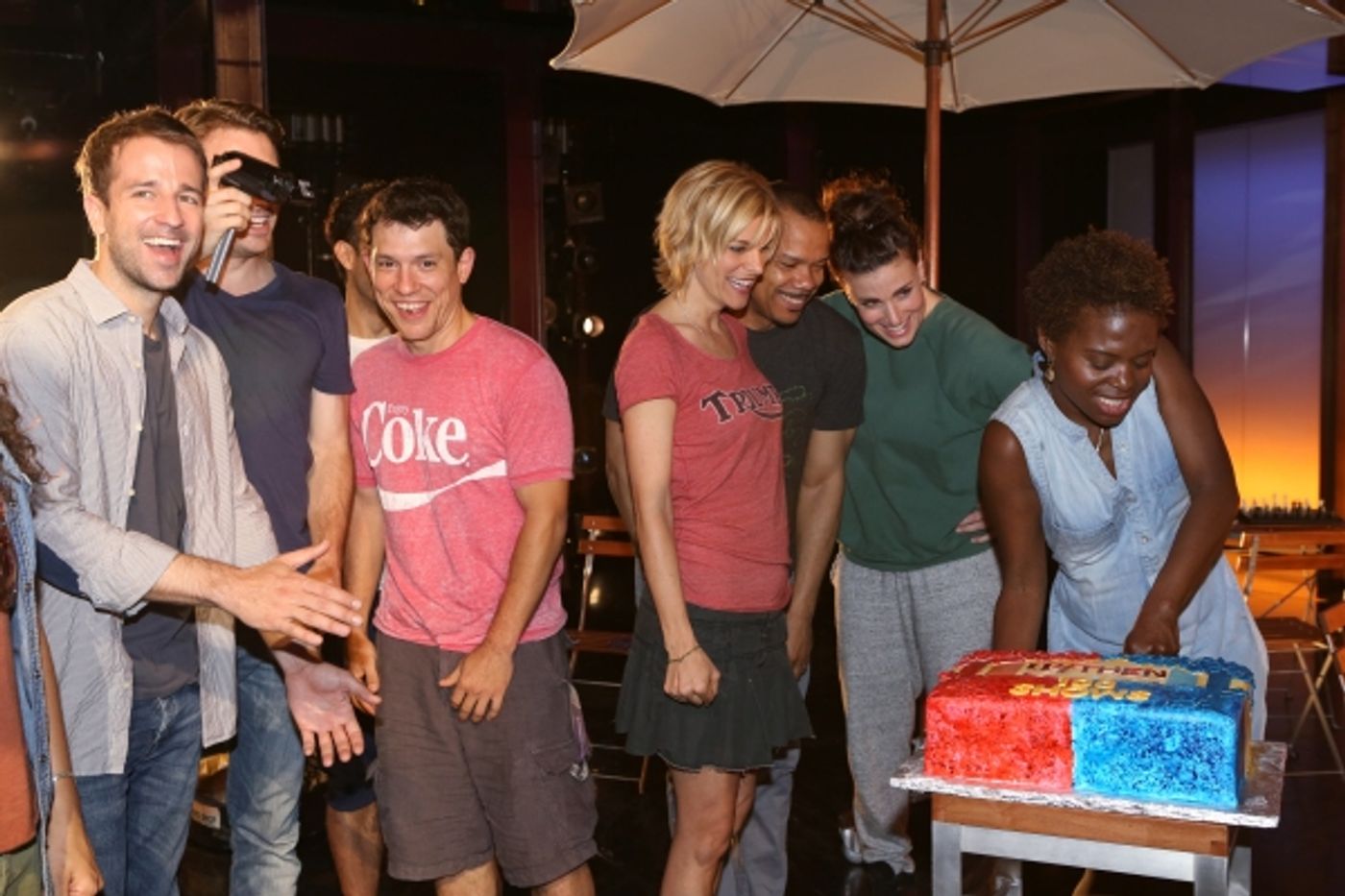 Photo Coverage: Idina Menzel & IF/THEN Cast Celebrate 100th Performance at Richard Rodgers Theatre! Photo Coverage: Idina Menzel & IF/THEN Cast Celebrate 100th Performance at Richard Rodgers Theatre! Image