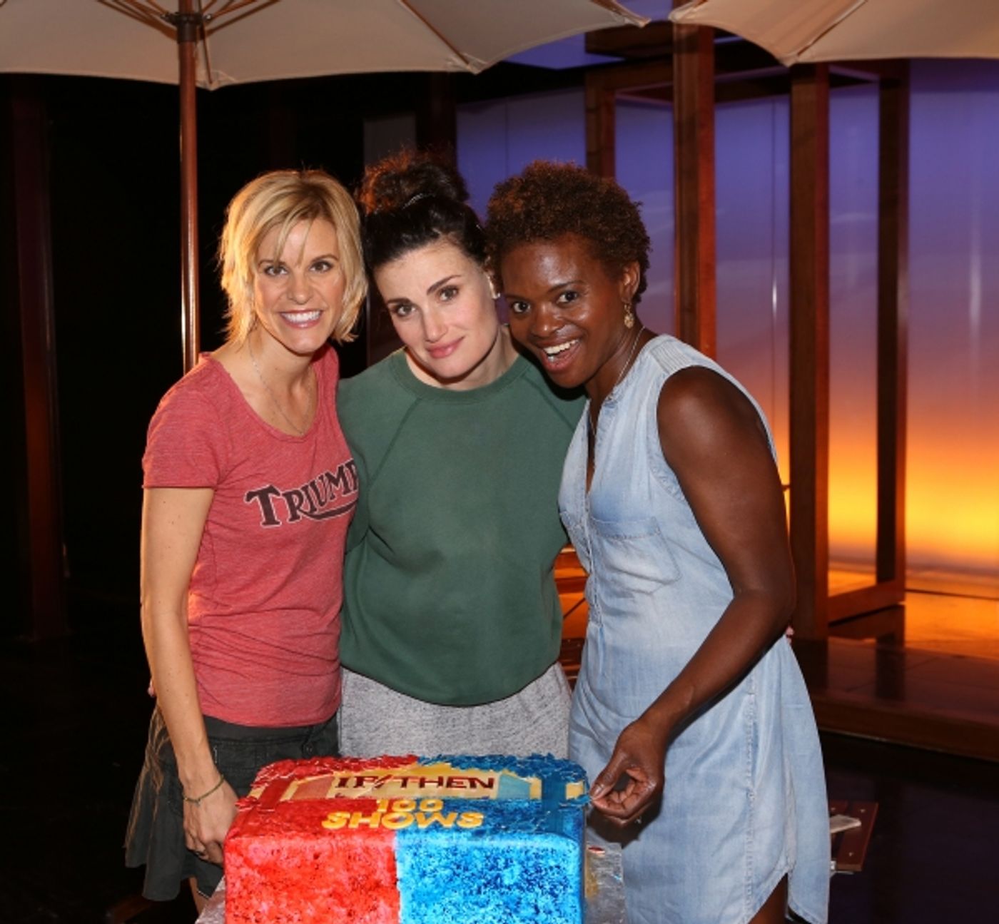 Photo Coverage: Idina Menzel & IF/THEN Cast Celebrate 100th Performance at Richard Rodgers Theatre! Photo Coverage: Idina Menzel & IF/THEN Cast Celebrate 100th Performance at Richard Rodgers Theatre! Image