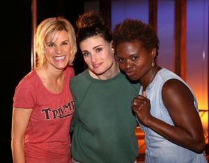 Jenn Colella, Idina Menzel and LaChanze @ BroadwayWorld Jenn Colella, Idina Menzel and LaChanze Photo