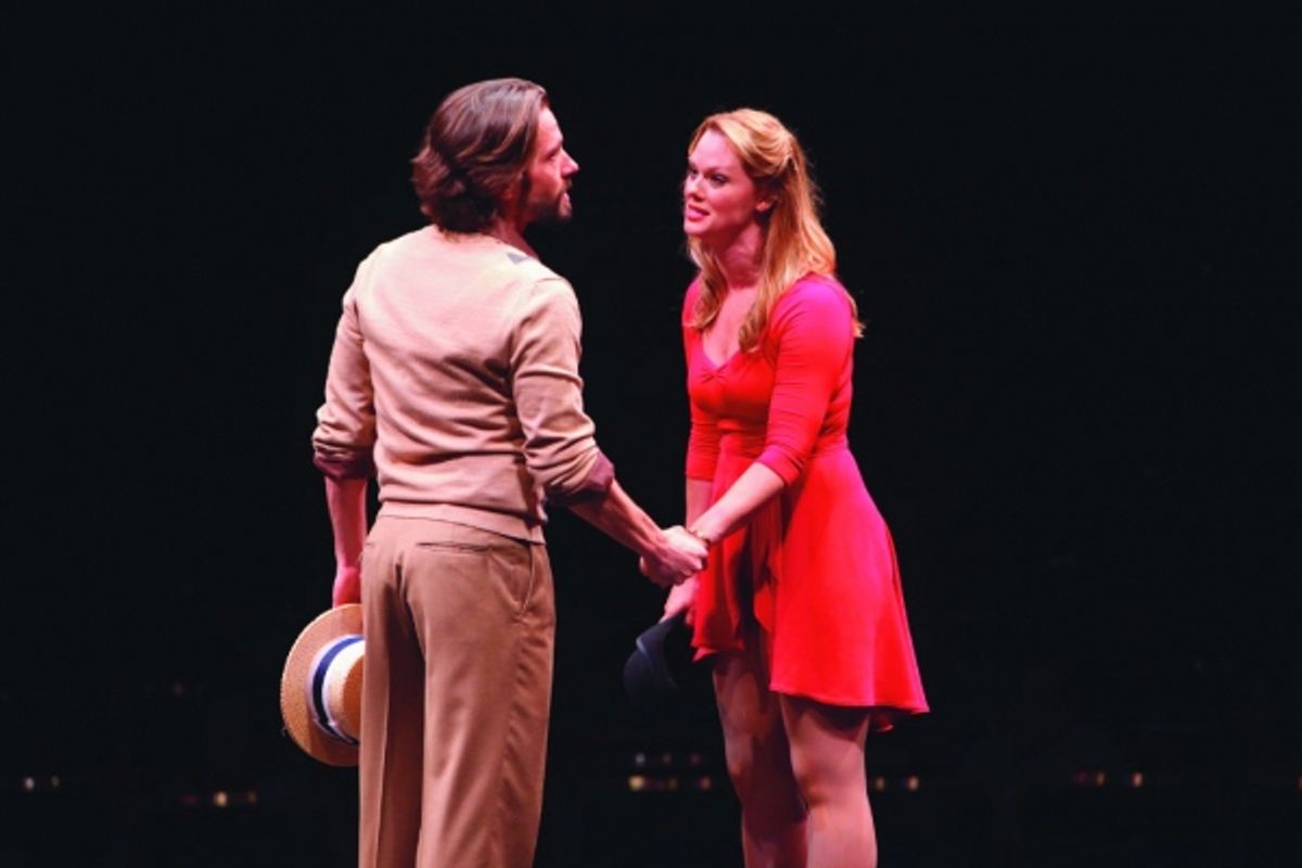 Eric Sciotto (Zach) and Kate Levering (Cassie)  at 