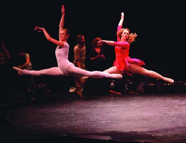 Courtney Iventosch (Lois) and Kate Levering (Cassie) Photo