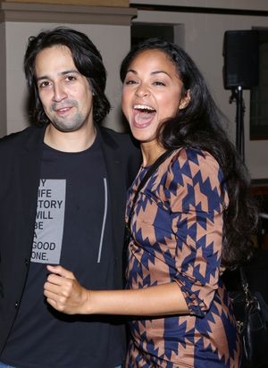 Lin-Manuel Miranda, Oliver Butler and Karen Olivo @ BroadwayWorld Lin-Manuel Miranda, Oliver Butler and Karen Olivo Photo