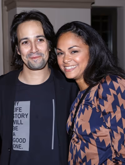 Lin-Manuel Miranda, Oliver Butler and Karen Olivo  Photo