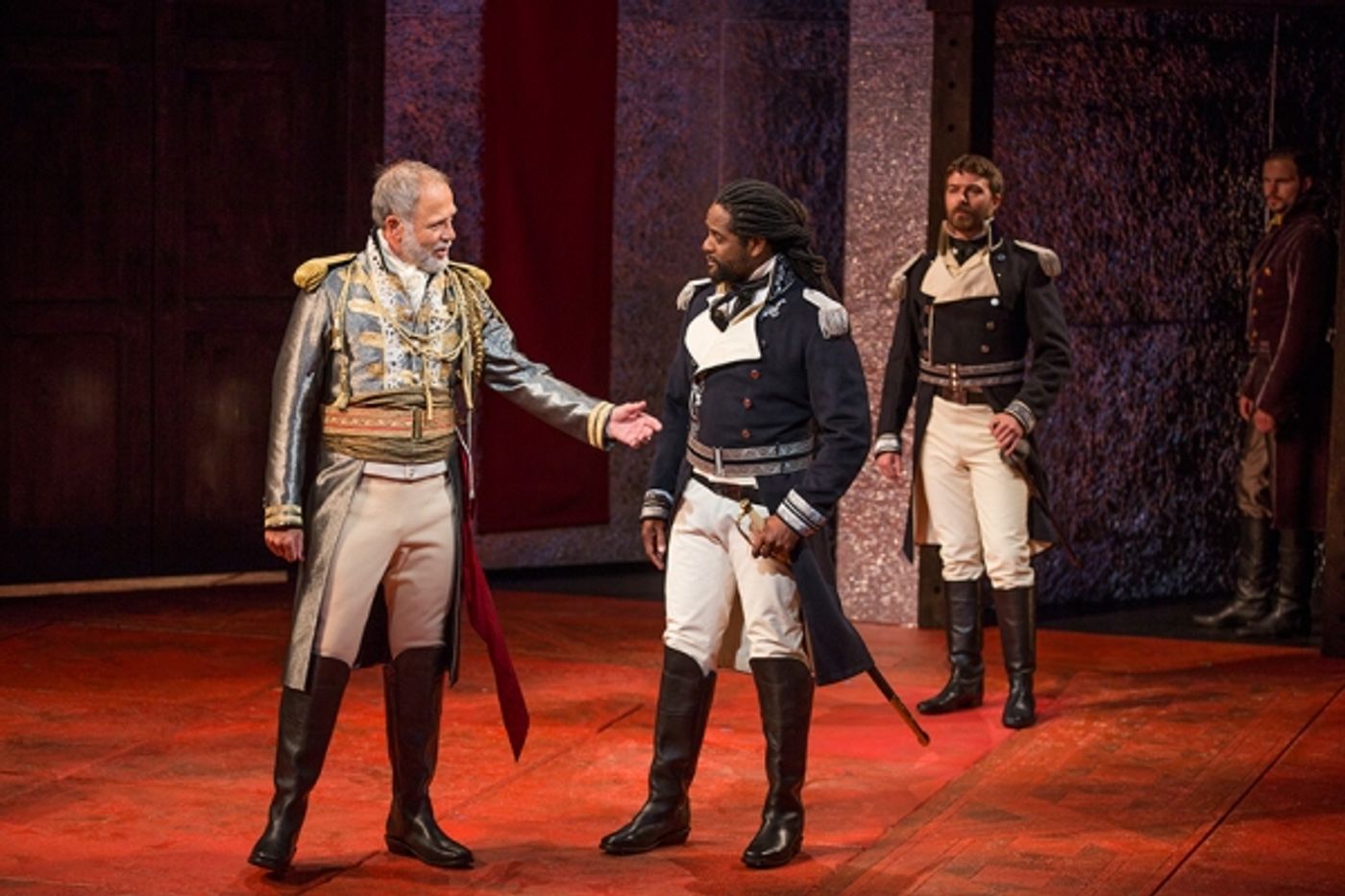 Photo Flash: First Look at Blair Underwood, Richard Thomas, Kristen Connolly and More in the Old Globe's OTHELLO Photo Flash: First Look at Blair Underwood, Richard Thomas, Kristen Connolly and More in the Old Globe's OTHELLO Image