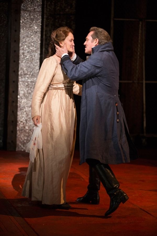 Angela Reed and Richard Thomas  Photo