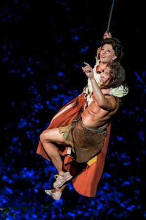 Nicholas Rodriguez and Kate Rockwell Photo