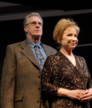 Paul O’Brien (Nathan) and Debra Jo Rupp (Lilian) @ BroadwayWorld Paul O’Brien (Nathan) and Debra Jo Rupp (Lilian) Photo