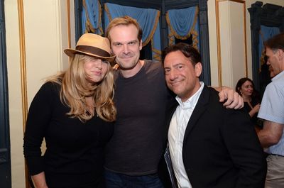 Jennifer Coolidge, David Harbour, Eugene Pack Photo