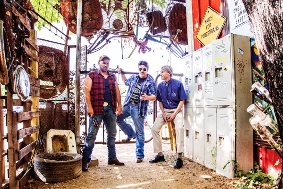 Joey Olgesby, Mike Schraeder and Ken Orman at 