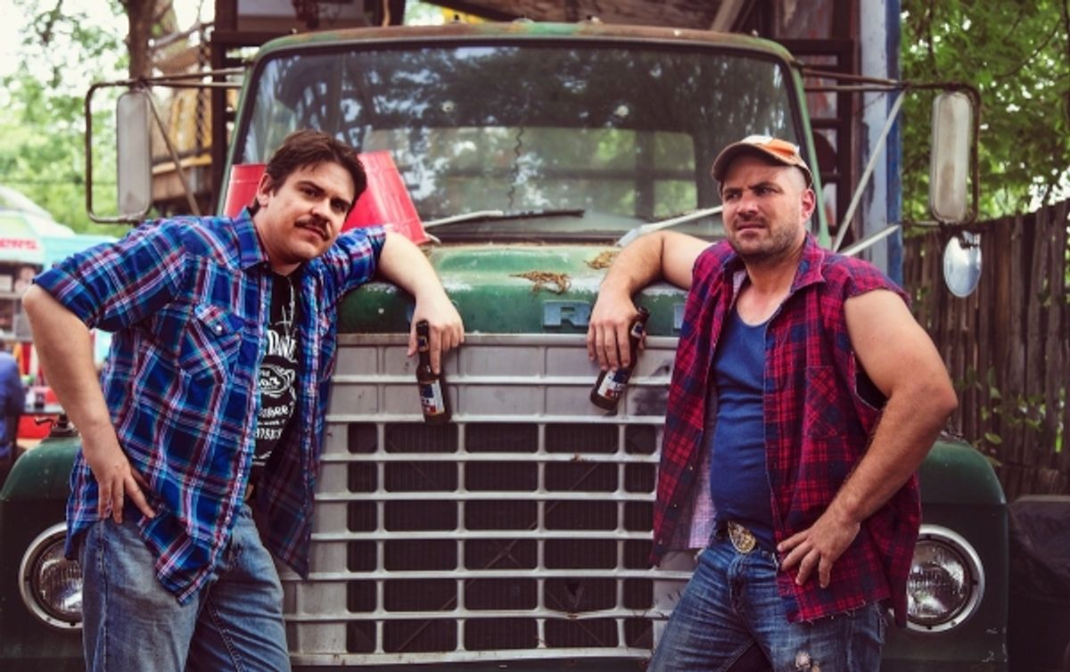 Mike Schraeder and Joey Oglesby at 