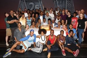 Josh Tower and Krystal Joy Brown with director Charles Randolph-Wright and the company @ BroadwayWorld Josh Tower and Krystal Joy Brown with director Charles Randolph-Wright and the compan Photo