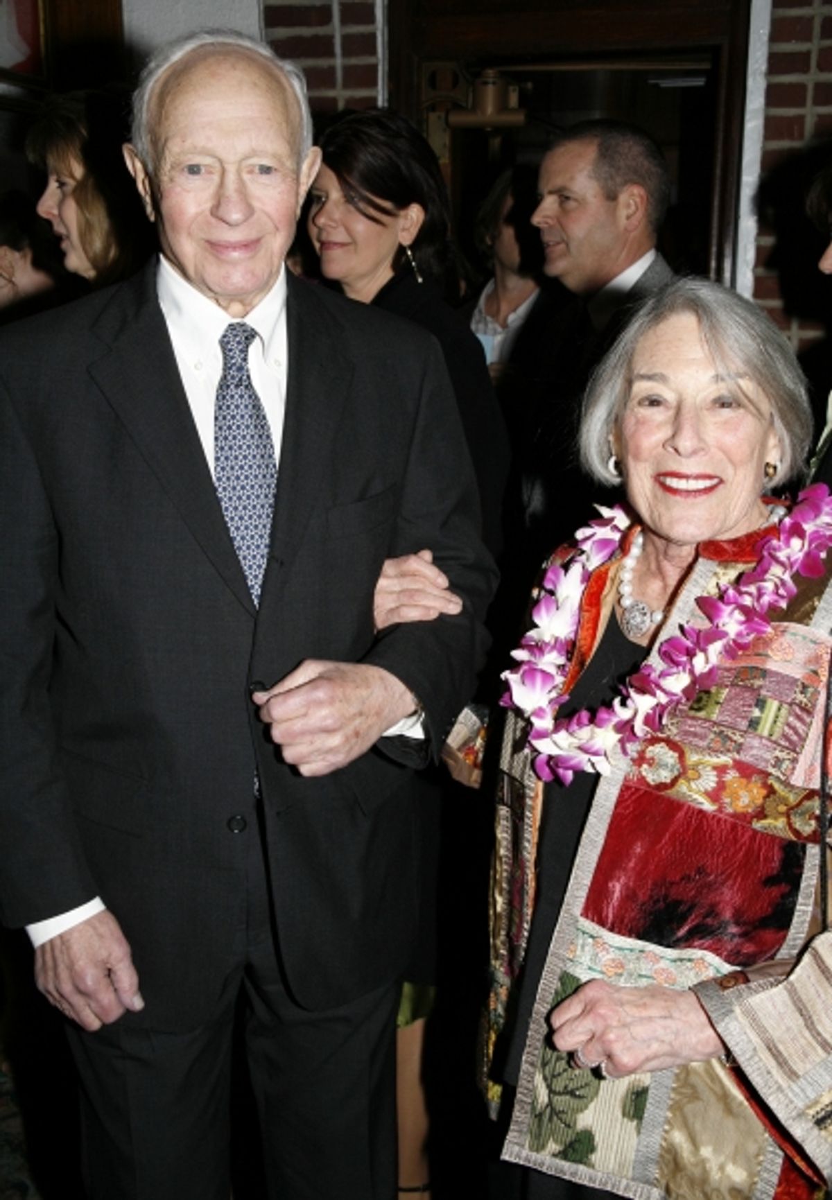 Mary Rodgers Guettel  & Husband Henry Guettel attending the ''South Pacific'' Opening Night Performance After Party at Tavern On The Green Restaurant in New York City. April 3, 2008  at 