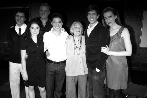 Gideon Glick, Sarah Steele, Jason Moore (Director), Jason Fuchs,  Mary Rodgers Guette Photo