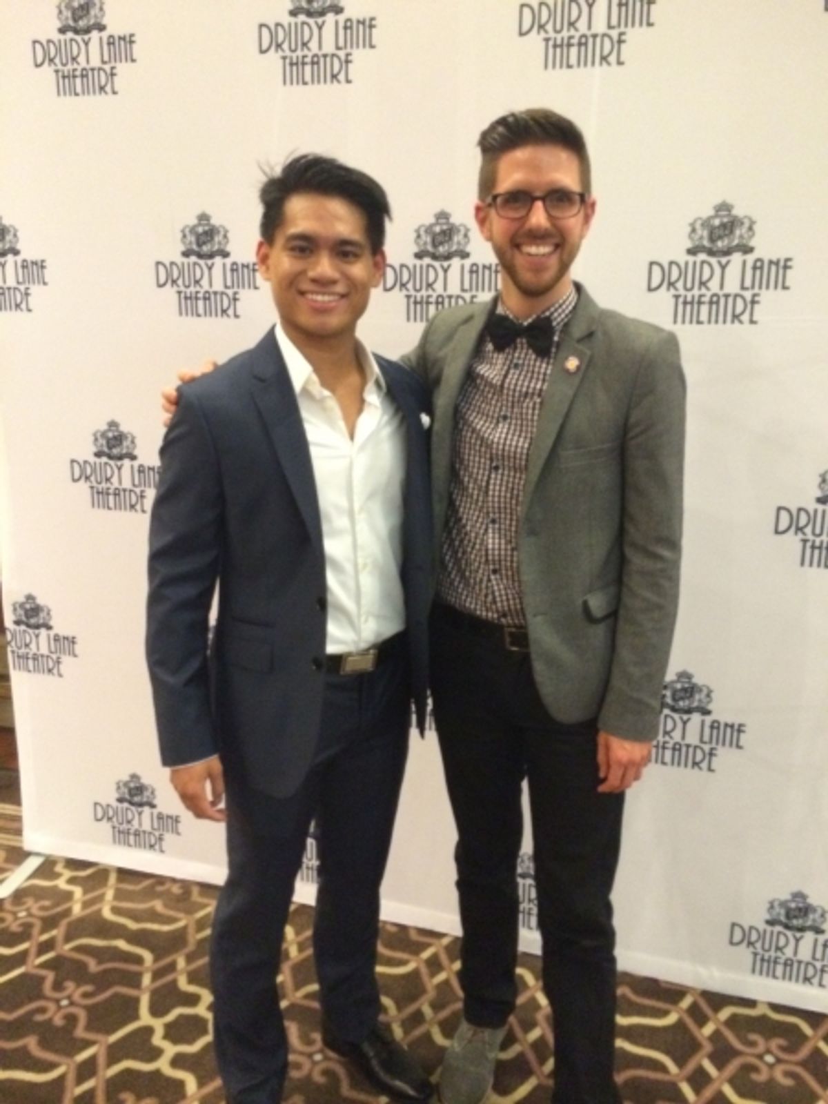 Jordan DeLeon and Matt Carney at 