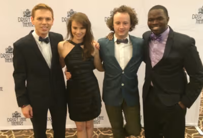 Zach Colonna, Carolyn Braver, Eli Branson and Jonathan Butler-Duplessis Photo
