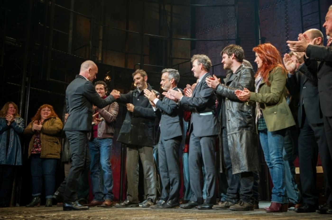Photo Flash: THE LAST SHIP Celebrates Opening in Chicago with Sting, Michael Esper, Rachel Tucker and More! Image