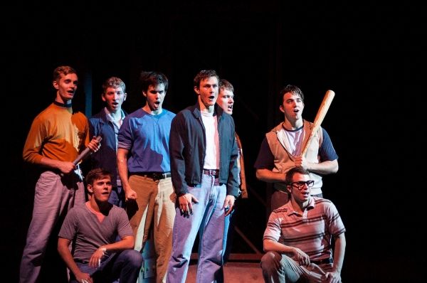 Riff (Kevin Munhall) leads his Jets in the ''Tonight'' quintet Photo