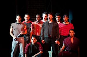 Bernardo (Michael Graceffa) leads his Sharks in the ''Tonight'' quintet @ BroadwayWorld Bernardo (Michael Graceffa) leads his Sharks in the ''Tonight'' quintet Photo