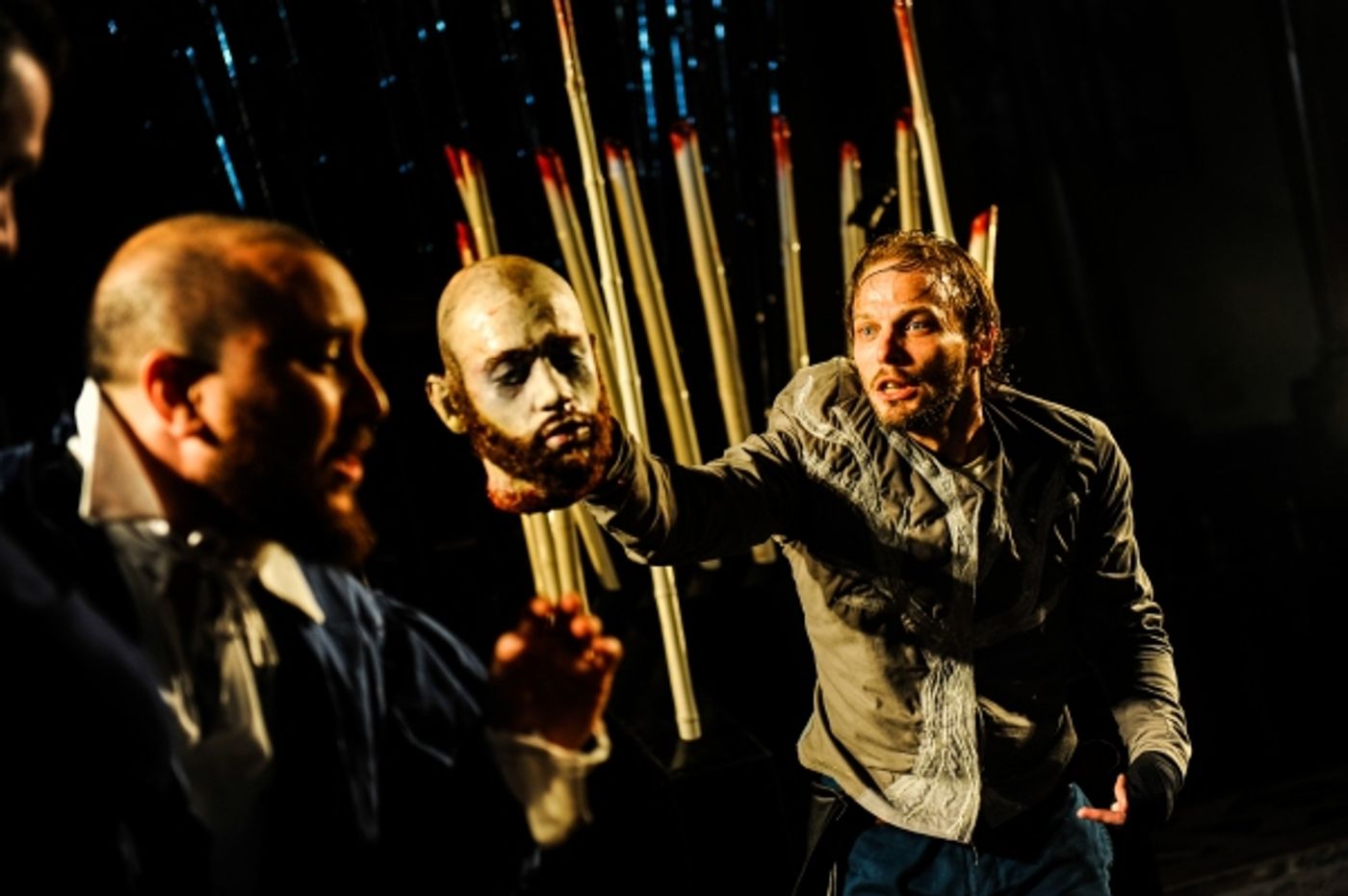 Photo Flash: First Look at David Hywel Baynes and More in Iris Theatre's RICHARD III Photo Flash: First Look at David Hywel Baynes and More in Iris Theatre's RICHARD III Image