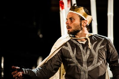 David Hywel Baynes as King Richard III Photo