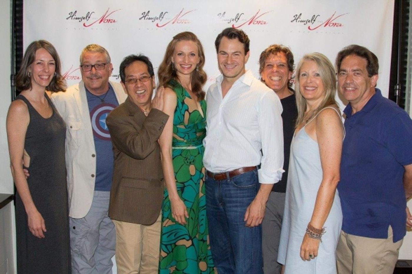 Photo Flash: Matt Bogart, Jessica Burrows, David Arthur, Jonathan Brielle and More at Release Party for HIMSELF AND NORA Cast Recording Image