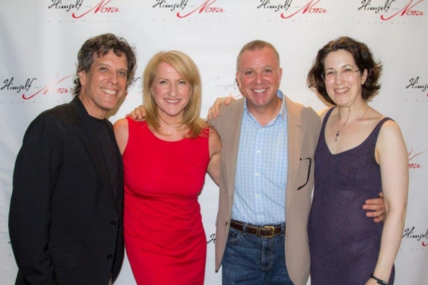 Photo Flash: Matt Bogart, Jessica Burrows, David Arthur, Jonathan Brielle and More at Release Party for HIMSELF AND NORA Cast Recording Image