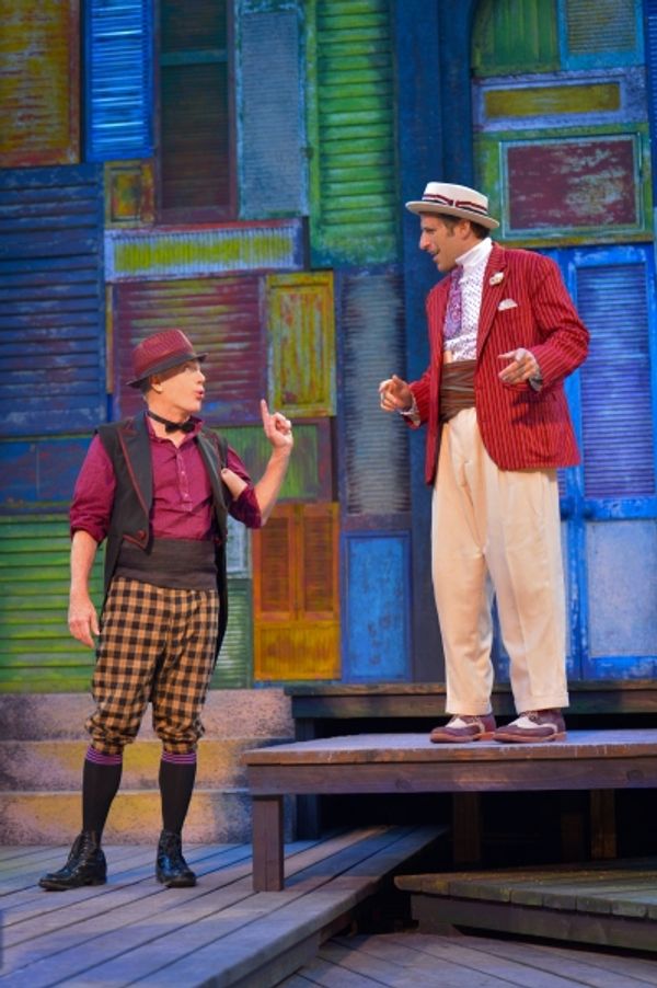 Danny Scheie as Dromio and Adrian Danzig Photo
