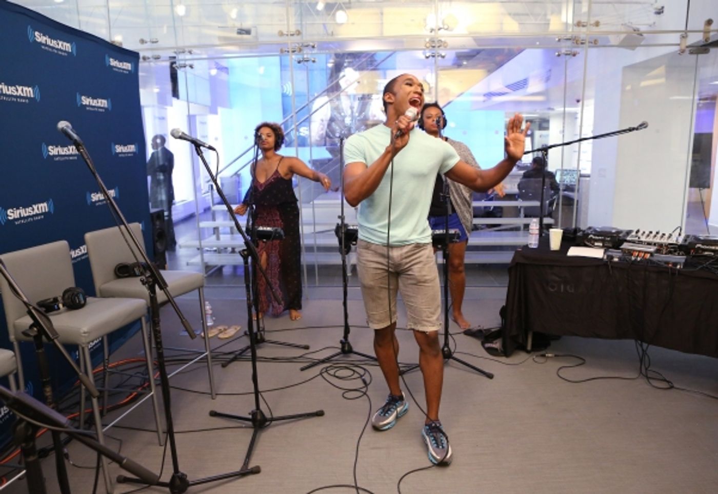 Photo Coverage: Inside Soundcheck for MIGHTY REAL Live at Sirius XM Radio Photo Coverage: Inside Soundcheck for MIGHTY REAL Live at Sirius XM Radio Image