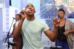 Anthony Wayne with Anastacia McCleskey and Jacqueline Arnold Photo