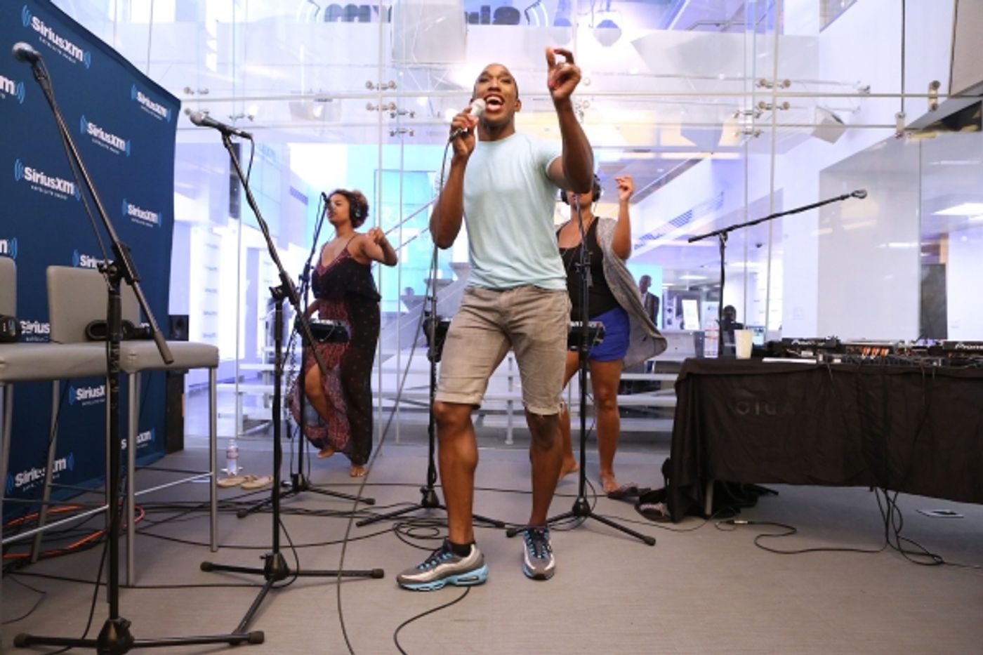 Photo Coverage: Inside Soundcheck for MIGHTY REAL Live at Sirius XM Radio Photo Coverage: Inside Soundcheck for MIGHTY REAL Live at Sirius XM Radio Image