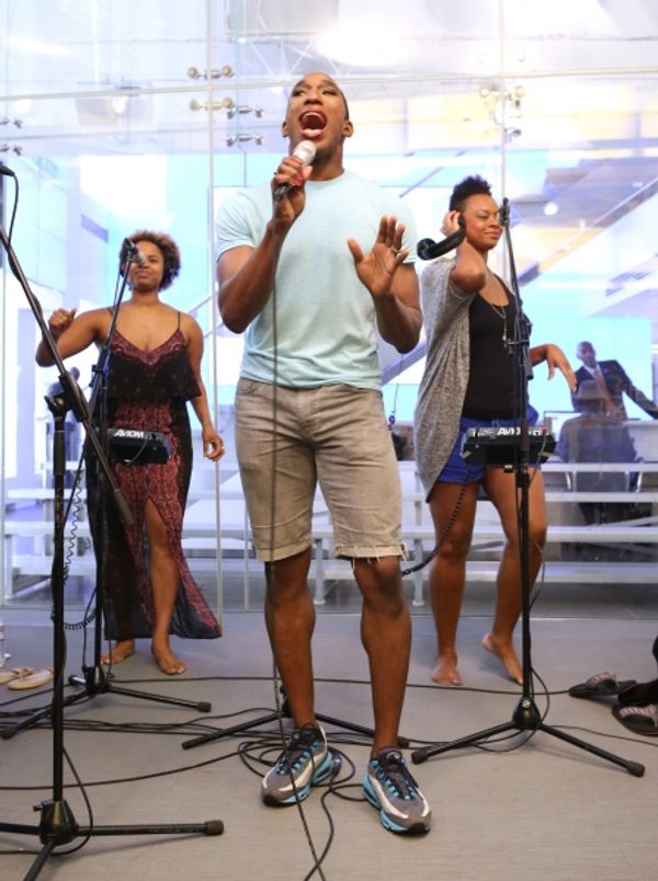Anthony Wayne with Anastacia McCleskey and Jacqueline Arnold Photo