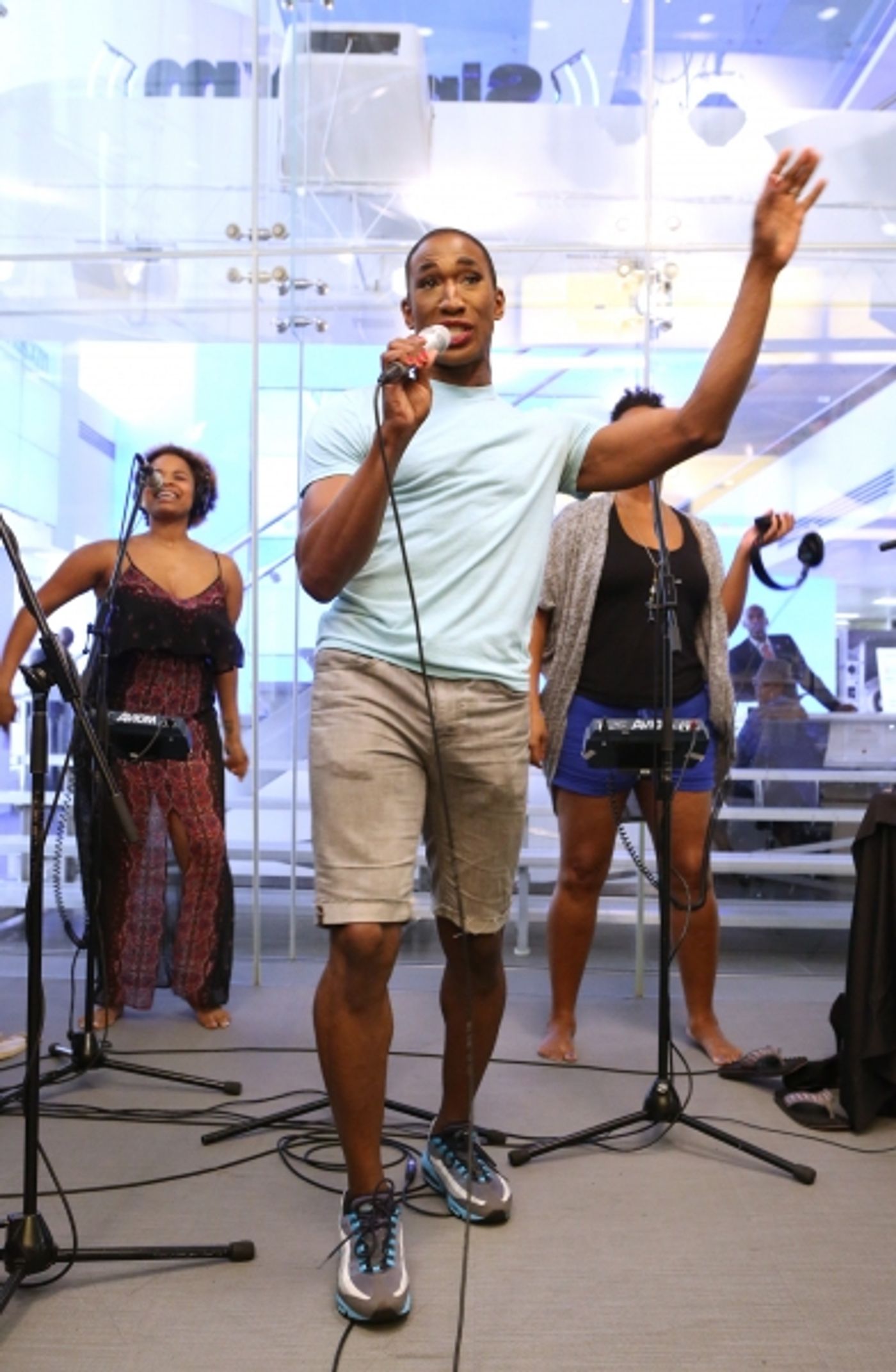 Photo Coverage: Inside Soundcheck for MIGHTY REAL Live at Sirius XM Radio Photo Coverage: Inside Soundcheck for MIGHTY REAL Live at Sirius XM Radio Image