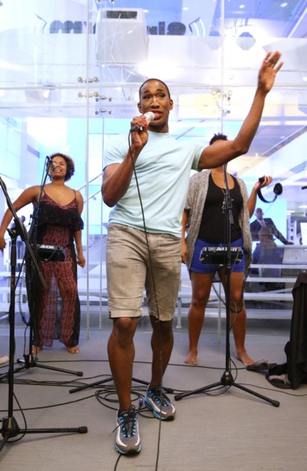Anthony Wayne with Anastacia McCleskey and Jacqueline Arnold Photo