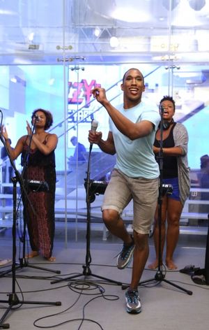 Anthony Wayne with Anastacia McCleskey and Jacqueline Arnold @ BroadwayWorld Anthony Wayne with Anastacia McCleskey and Jacqueline Arnold Photo