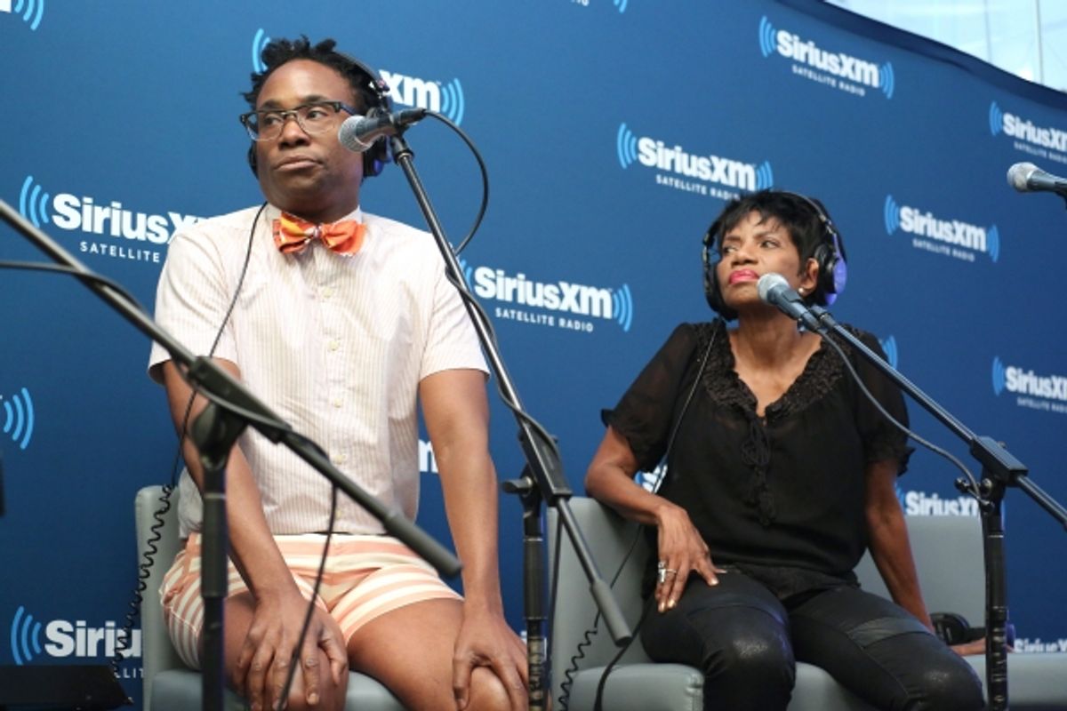 Billy Porter and Melba Moore at 