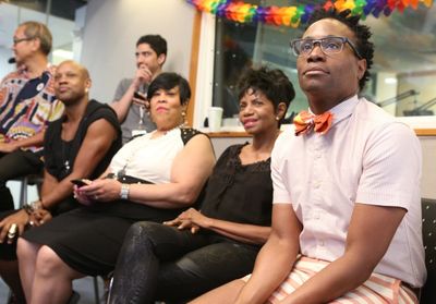 Kevin Aviance, Martha Wash, Melba Moore and Billy Porter Photo
