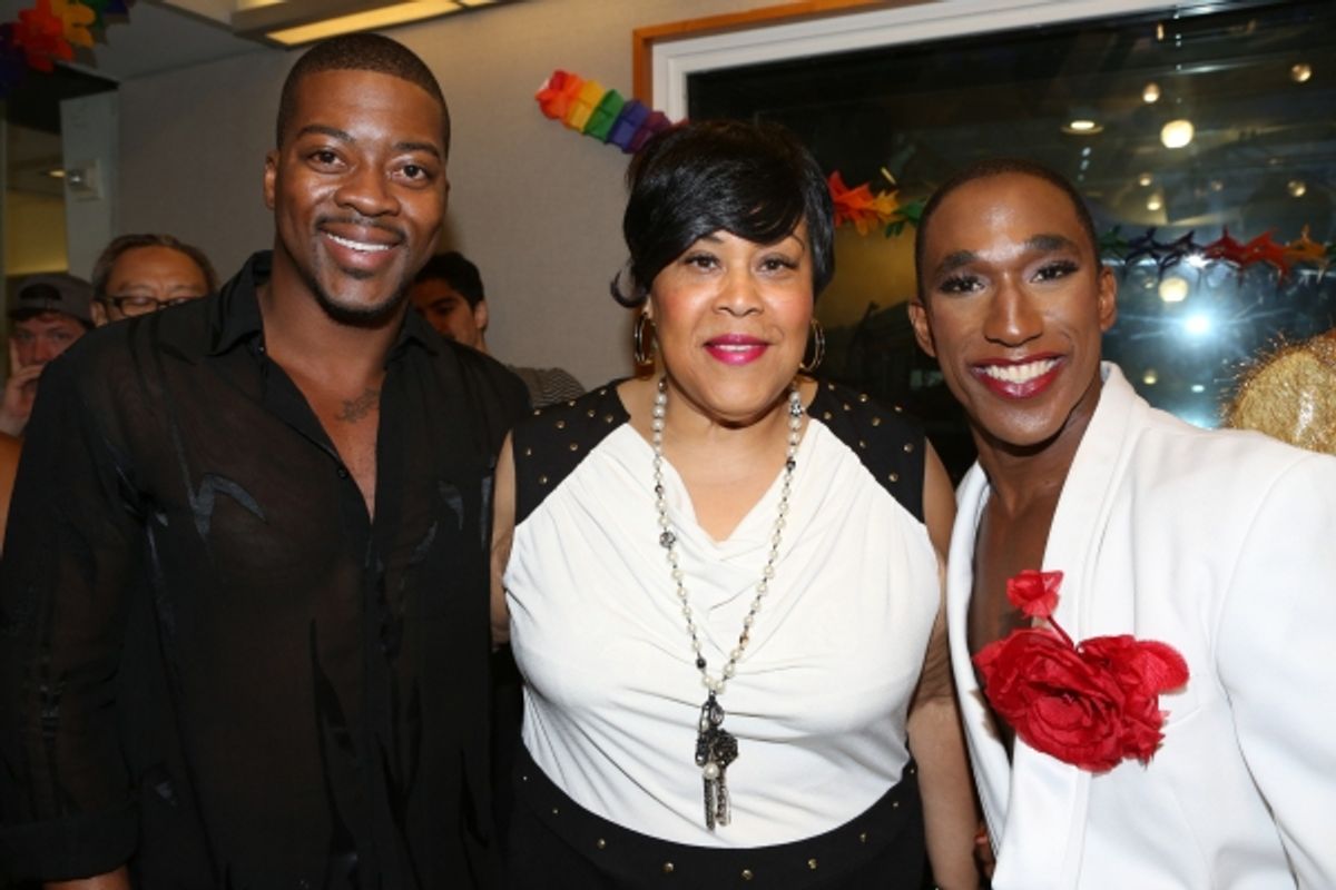 Kendrell Bowman, Martha Wash and Anthony Wayne at 