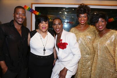 Kendrell Bowman, Martha Wash, Anthony Wayne, Jacqueline Arnold and Anastacia McCleske Photo
