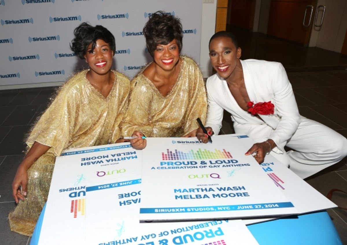 Anastacia McCleskey, Jacqueline Arnold and Anthony Wayne at 